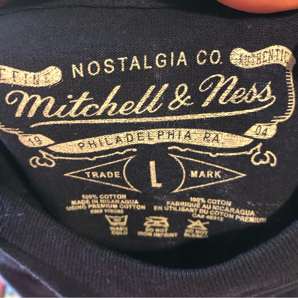 Mitchell & Ness Throwbacks New England Patriots Teddy Bruschi T-shirt Large - Picture 3 of 3